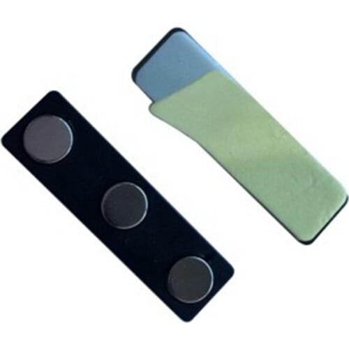 10pcs magnetic name badge for ID badge attachment name tag holder 3 magnets