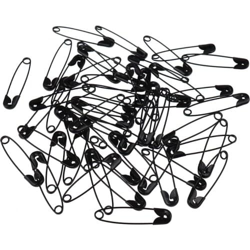 50pcs Colorful Safety Pins DIY Sewing Tools Stainless Steel Needles Small Brooch Size 3cm