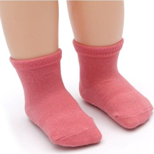 6 Pairs Baby Non-slip Toddler Socks Boys Girls Non-slip Cotton Crew Socks Summer Baby Socks