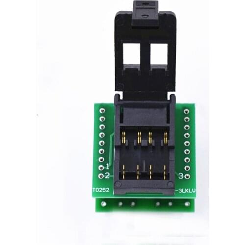 ANDK TO252-3L Burn in socket Clamshell test adapter TO-3P programming socket IC test adapter kelivn test scoket Free shipping
