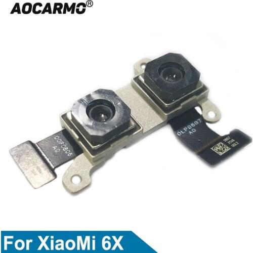 Aocarmo For XiaoMi Mi 6X Back Rear Camera Module Big Camera Flex Cable Replacement Part