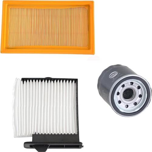 Car Air Filter Cabin Filter Oil Filter for Nissan Tiida NV200 A60 1.6 16546-ED500 27891-ED50A-A129 15208-65F00