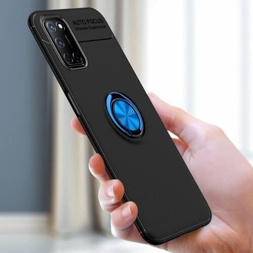 A52 Case Magnetic Car Holder Case For OPPO A52 Case 360 Rotating Finger Ring Phone Cover For OPPO A 52 Capa Shell