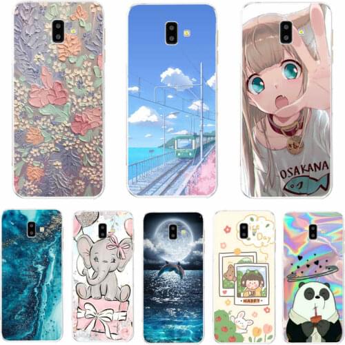 For Samsung Galaxy J6 Plus 2018 Case Soft TPU Silicone Back Case For Coque Samsung J6 2018 J600F J6 Plus 2018 Phone Case