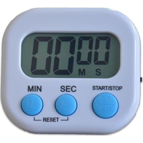 Color Fashion Kitchen Timer LCD Liquid Crystal Display LED Electronic Countdown Lunch Break Experimental Cooking Timing