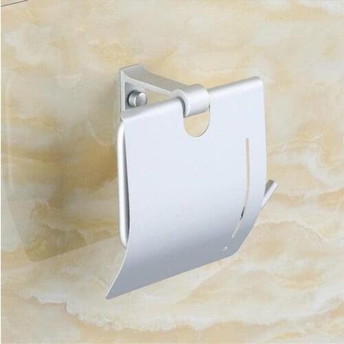 1PC Space Aluminum Toilet Paper Holder Bathroom Toilet For Roll Paper Towel Bathroom Accessories