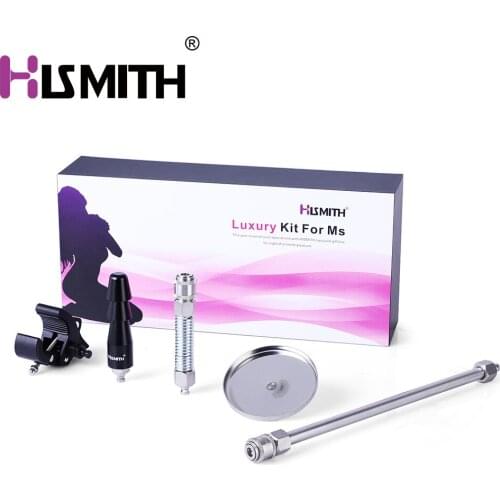 HISMITH Luxury Kit For Ms - Kliclok System Adaptors Premium Sex Machine Function Expansion Setting For Women