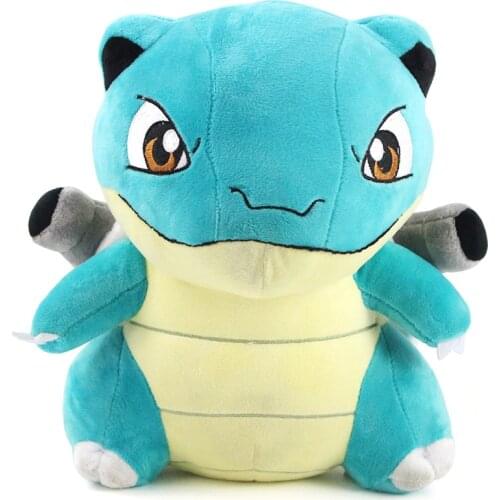 28cm Anime Pokemon Blastoise Plush Toys Soft Stuffed Animasl Cartoon Doll Birthday Gifts For Children