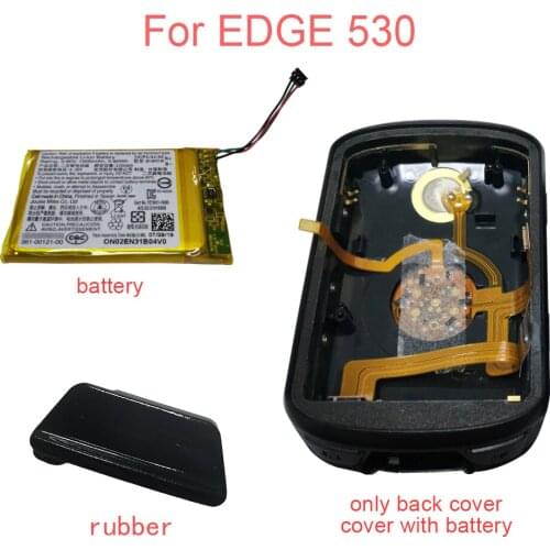 Original Li-ion Battery 361-00121-00 For GARMIN EDGE 530 Back Cover Case For Edge530 USB Waterproof Rubber Stopwatch Accessories