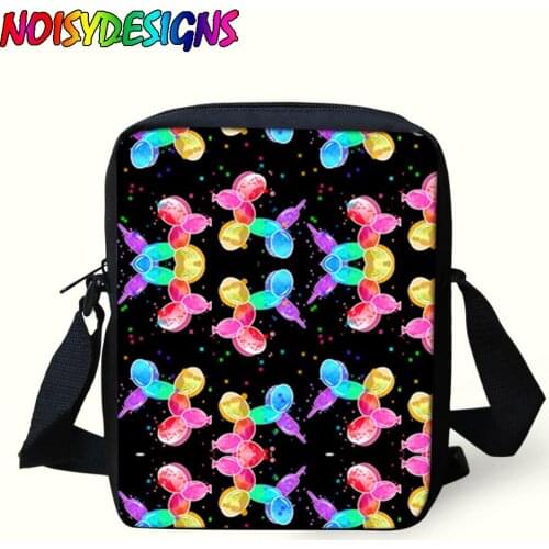 NOISYDESIGNS Mini Handbags Balloon Dogs Cartoon Messenger Bags for Shoulder Bag Women Cross-body Bags Bolsa