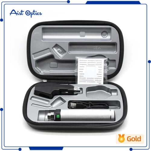 Optometry Equipment Ophthalmic Ophthalmoscope Optical Rechargeable Streak Retinoscope