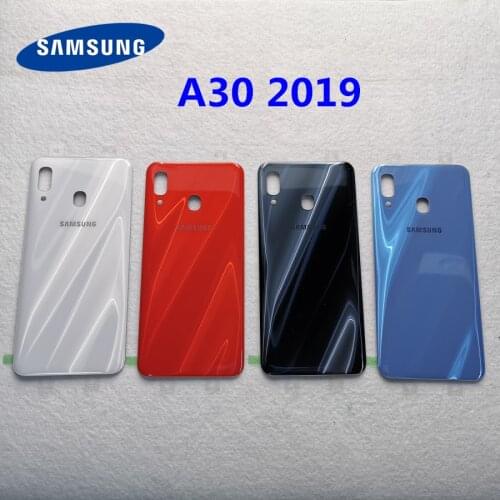 Original Housing Case For Samsung Galaxy A30 2019 A305 A305F A305FN/DS Battery Back Cover Door Rear Cover Repair Part Plastic