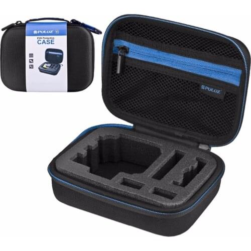 For Go Pro Accessories Carrying Box Travel Case Bag for GoPro HERO 9 8 7 6 5 4 3+ SCAM SJ6 SJ8 DJI OSMO Size: 16cm *12cm *7cm