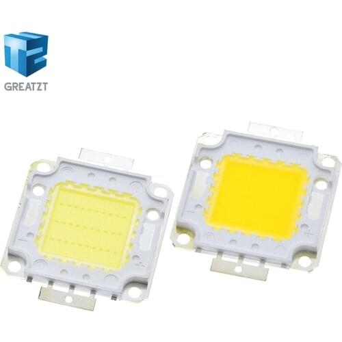 10PCS/LOT LED 30W Integrated High Power Lamp Bead White/Warm white900mA 32-34V 2400-2700LM 24*40mil Free shipping