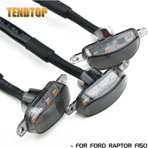 Grille LED Light Car Front Signal Lights Car Styling Amber For Ford F-150 F150 2010 2011 2012 2013 2014 2015 2016 2017 2018