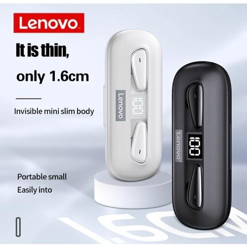 Lenovo XT95 Slim Wireless Earphone TWS Bluetooth Headphone Touch Control Digital Display Headset Wireless Sport Earbuds With Mic