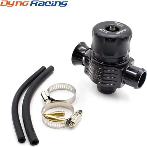 Universal Dual Port Blow Off Valve 25mm Black Diverter Valve Dump Valve BOV Blow dump Blow off adaptor YC100363-BK