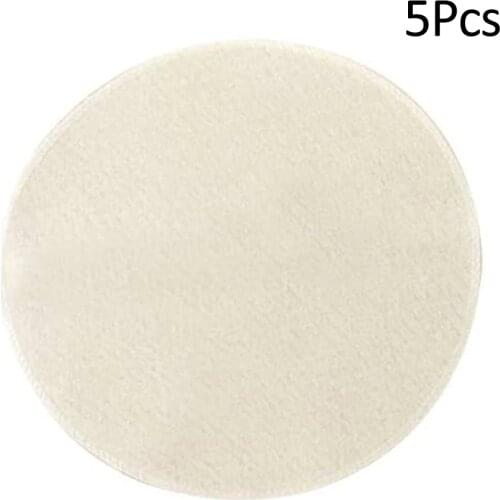 5pcs Cotton Steamer Mesh Cloth Non-stick Pad Round Shape Dumplings Mat Reusable Kitchen Steamed Mat For Pastry Dim Sum Mesh