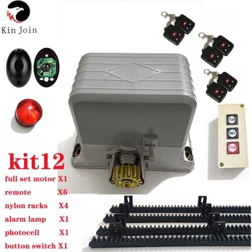 Waterproof Sliding Automatic Remote Control Courtyard Gate Opener for 1800kg Portal Weight Sliding Gate Opener Motor Engine