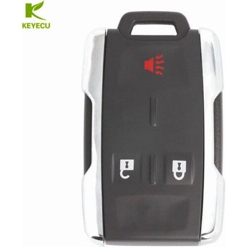 KEYECU 2+1B Replacement Remote Key Shell Case Fob for Chevrolet Colorado Silverado 1500 2500 3500 With FCC: M3N-32337100
