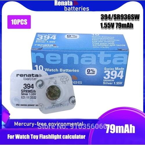 10pcs/lot Renata 394 SR936SW AG9 Button batteries Watch & Clock repair tool Wholesale Cheap Repair Tools