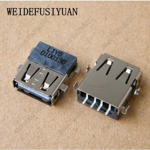 10PCS USB 2.0 Port Jack Socket Connector for LENOVO ACER HP SAMSUNG ASUS