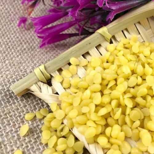 100g White/Yellow Beeswax Candles Making Supplies Premium DIY Lip Balms Material Beeswax Pellet