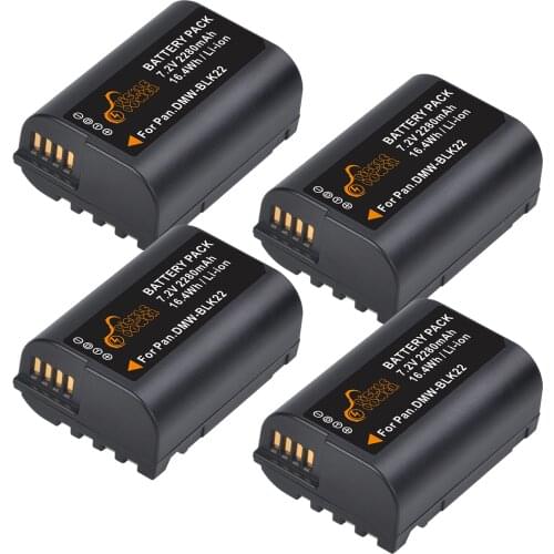 DMW-BLK22 Replacement Battery for Panasonic LUMIX Lithium-Ion DMW-BLK22 and Panasonic Lumix DC-S5, Lumix DC-S5KK