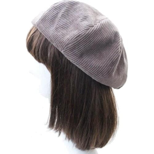 Free shipping High Quality Casual Woman Beret Lady spring&summer Painter style Newsboy hat cotton Female Bonnet soft walking cap