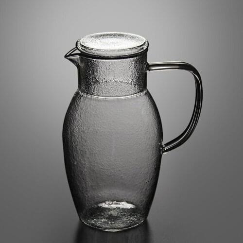 Household heat-resistant glass cold kettle explosion-proof large-capacity juice pot tie pot jug kettle teapot cup