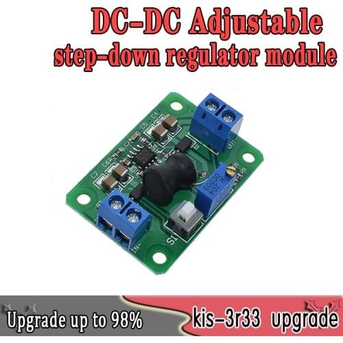 WAVGAT KIS3R33S DC-DC Adjustable Step Down Module Highest Efficiency of 95% Kis-3r33S Super LM2596 Power Supply Buck Module