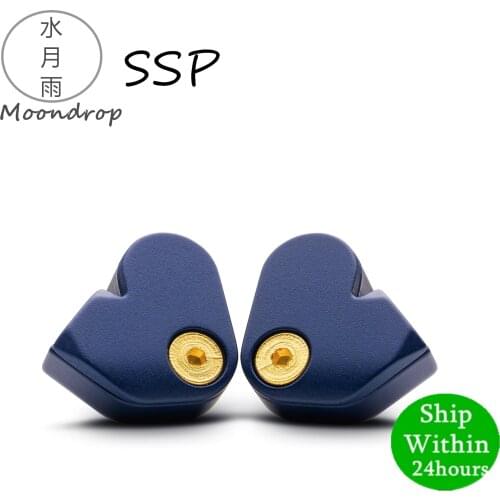 Moondrop SSP Beryllium Plating Dome Dynamic In-Ear Earphone Super Spaceship PLUS 2Pin 0.78mm Detachable Cable SSR VX S2 PRO