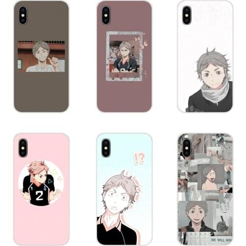 For Samsung Galaxy A3 A5 A7 A9 A8 Star A6 Plus 2018 2015 2016 2017 Sexy sugawara koushi Haikyuu Accessories Phone Shell Covers