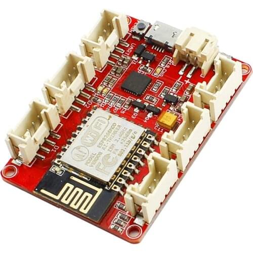 Elecrow Crowtail New Updated Auto-Reset ESP8266 NodeMCU v2.0 Development Board Testing DIY Modules Adding Six Crowtail Interface