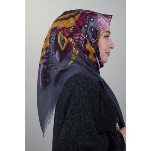 CASHMERE COOL LINEN FLAMLI SCARF DESEN-44 - RENK-07