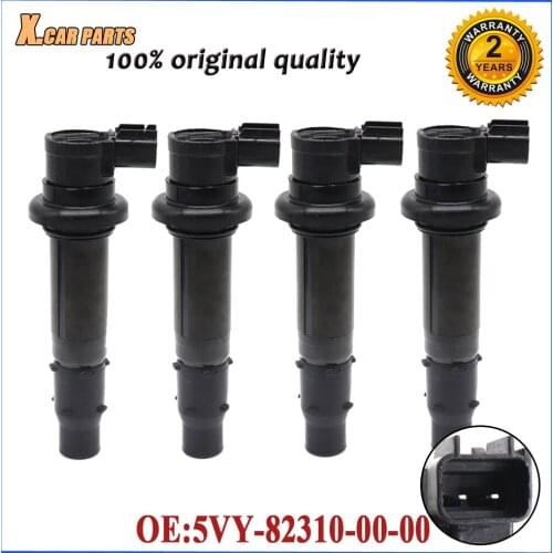 Ignition Coil 5VY-82310-00-00 For Yamaha FZ1 V-MAX 1700 YZF-R1 YZF-R6 RS Venture FX Nytro SR Viper RX-1 2008-2016 5VY823100000