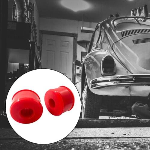 2Pcs Red Polyurethane Energy 16.7106R Rear Right Trailing Arm Bushing Set for Civic 1988-2000