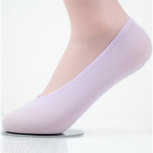 Summer comfortable cotton bamboo fiber girl womens socks ankle low female invisible color girl boy hosier 5pair=10pcs WS53