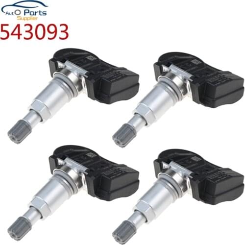 New 4Pcs 543093 For Citroen C4 C5 C6 C8 For Peugeot 508 607 TPMS Sensor Tire Pressure Monitor 9656822980 9634866180 5430T4