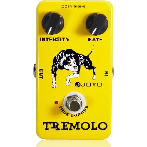Joyo JF-09 Tremolo Guitar Pedal Stompbox Of Classic Tube Amplifiers Intensity Tone Guitar Effect Pedal Guitar Accessories