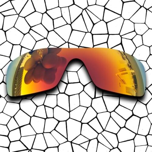 Polarized Sunglasses Replacement Lenses for-liv Frame - Fire Red