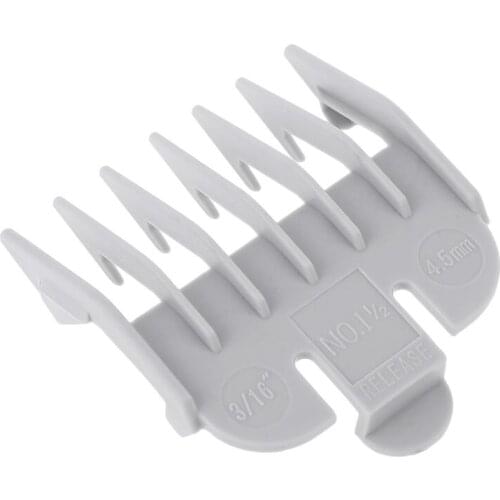 1/10 PCS Colorful Guide Sizes Comb Multiple Sizes Metal Limited Combs Hair Clipper Tool Guide Comb
