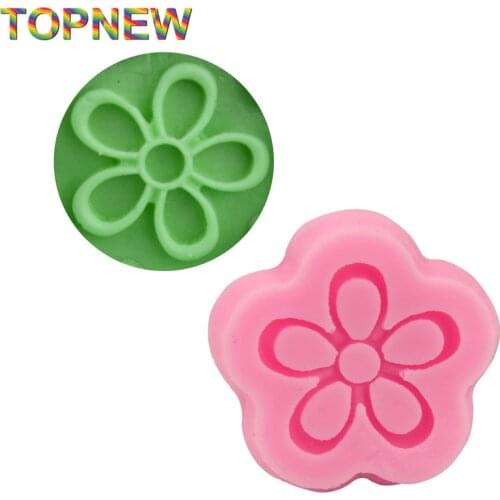 Cute DIY Little Flower Cake Molds Fondant Chocolate Silicone Mold Cake Tools Food-Grade Safe SGS Candy Moulds C1947