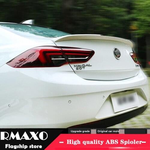 For Insignia Spoiler 2017-2019 Opel Insignia Spoiler D-JSK ABS plastic Material Car Rear Wing Color Rear Spoiler