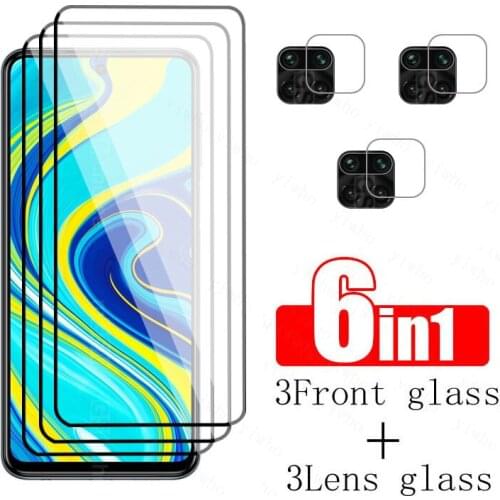 Full Coverage Glass For Xiaomi Redmi 9S Camera Lens Film Screen Protector on Redme Note 9s 9 S Tempered safety clear HD Glass