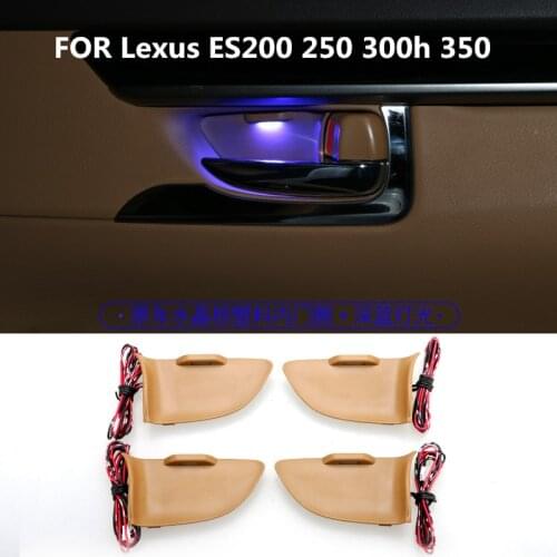 Car atmosphere light LED FOR Lexus ES200 250 300h 350 2012-2017 Interior door handle decoration light modification