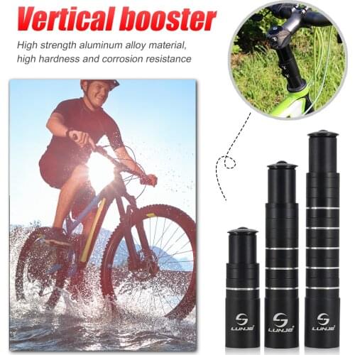 Extension Handlebar Riser MTB Bike Mountain Bike Aluminum Alloy Stem Riser Fork Stem Extender Handlebar Repair Parts