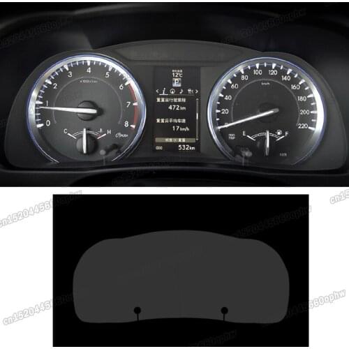 LCD tpu car dashboard screen protective film for toyota highlander 2013 2014 2015 2016 2017 2018 2019 Kluger anti-scratch