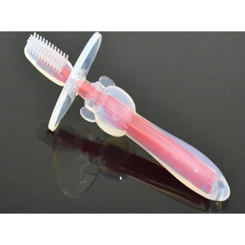 1PC Kids Soft Silicone Training Toothbrush Baby Children Dental Oral Care Tooth Brush Tool Baby kid tooth brush baby items Kids