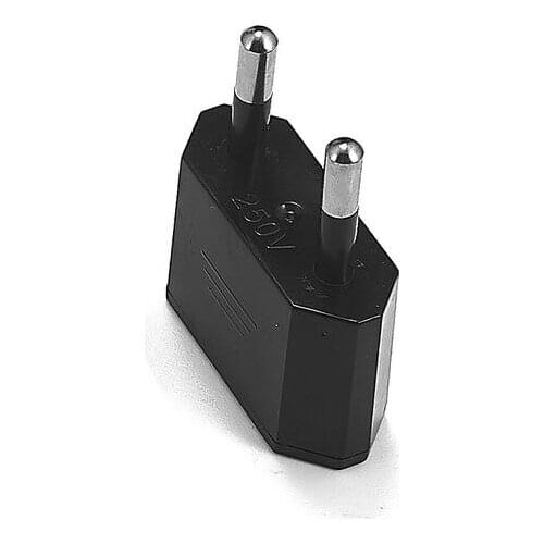 500pcs New CN US To EU Plug Adapter Converter American China To EU Euro Europe Travel Power Adapter Plug Electrical Socket